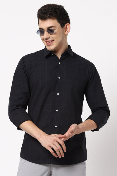 Black Designer Shirt - English Colours