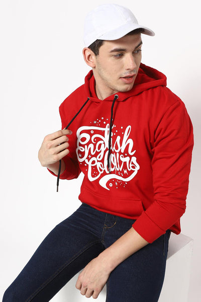Hoodie - RED - English Colours